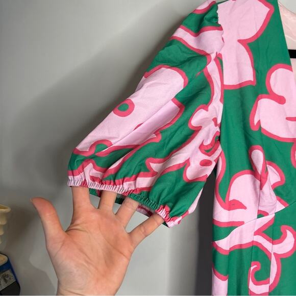 Rhode Ester Print Floral Midi Dress - Picture 5 of 10